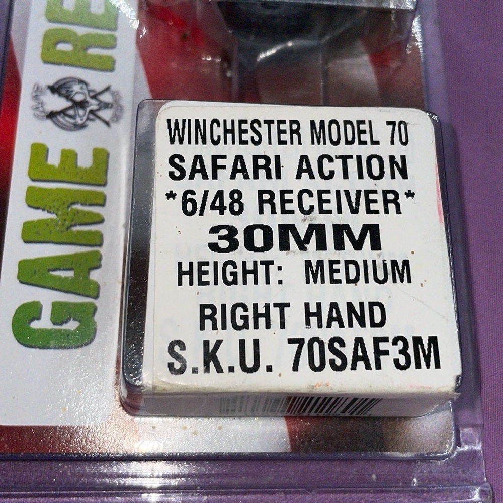 GAME REAPER PRECISION RIFLE SCOPE MCENTING SYSTEM Winchester